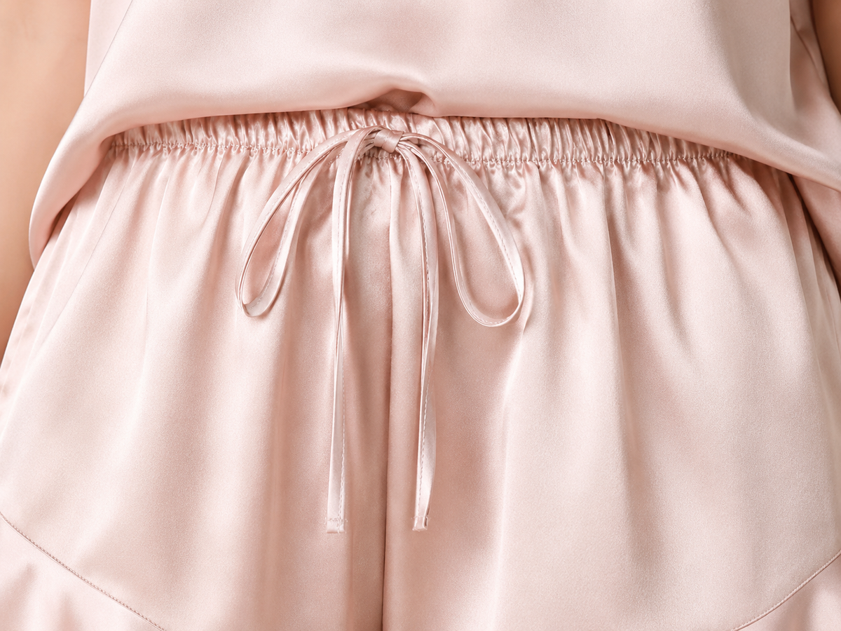 Pyjama court en soie femme | Rosalie