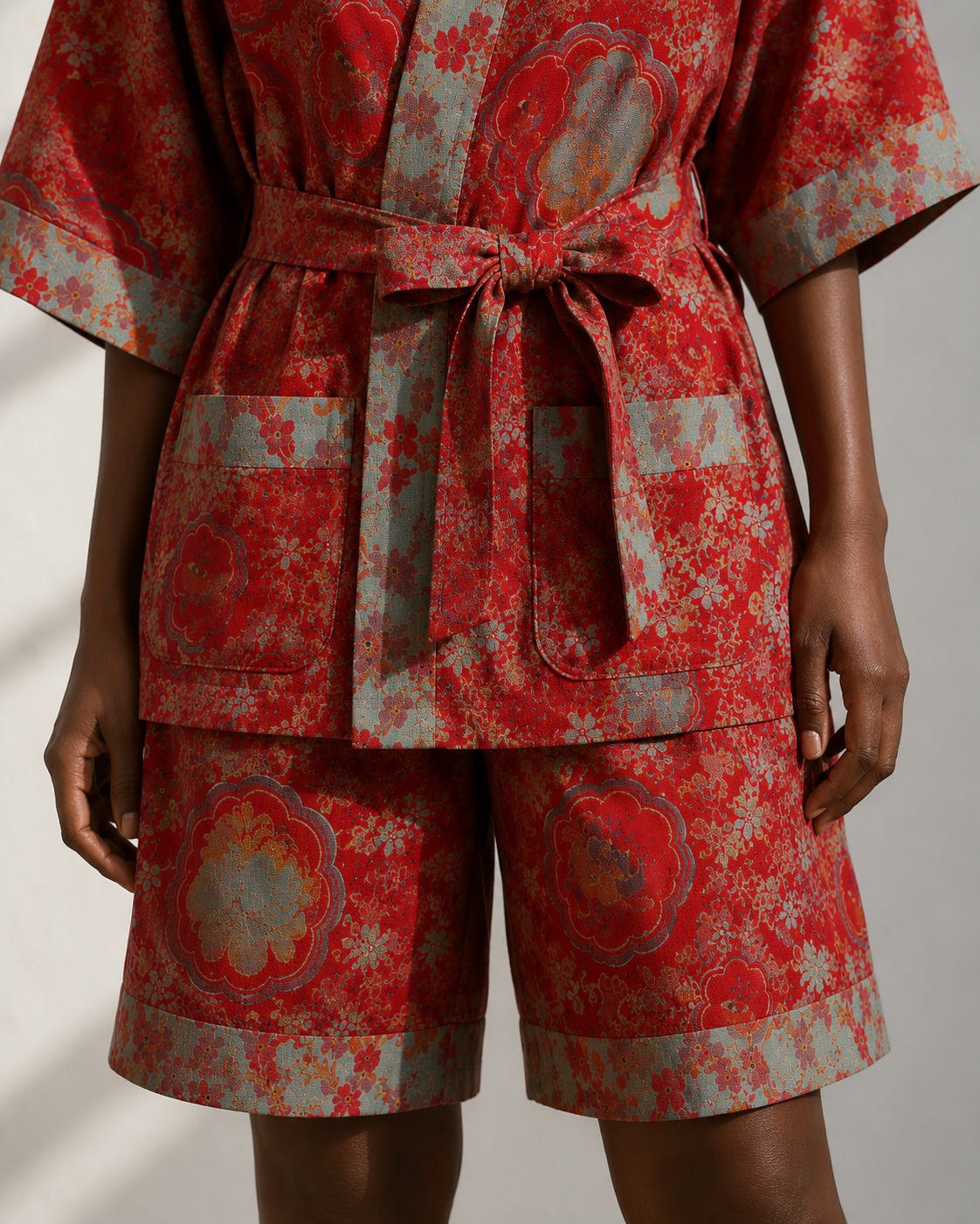 Pyjama kimono japonais femme | Sakura