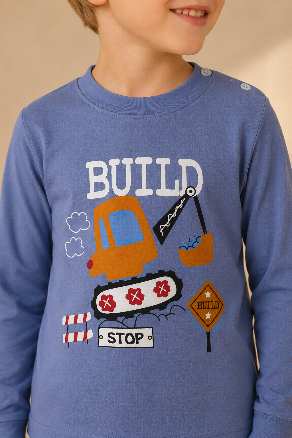 Pyjama coton garçon | Chantier