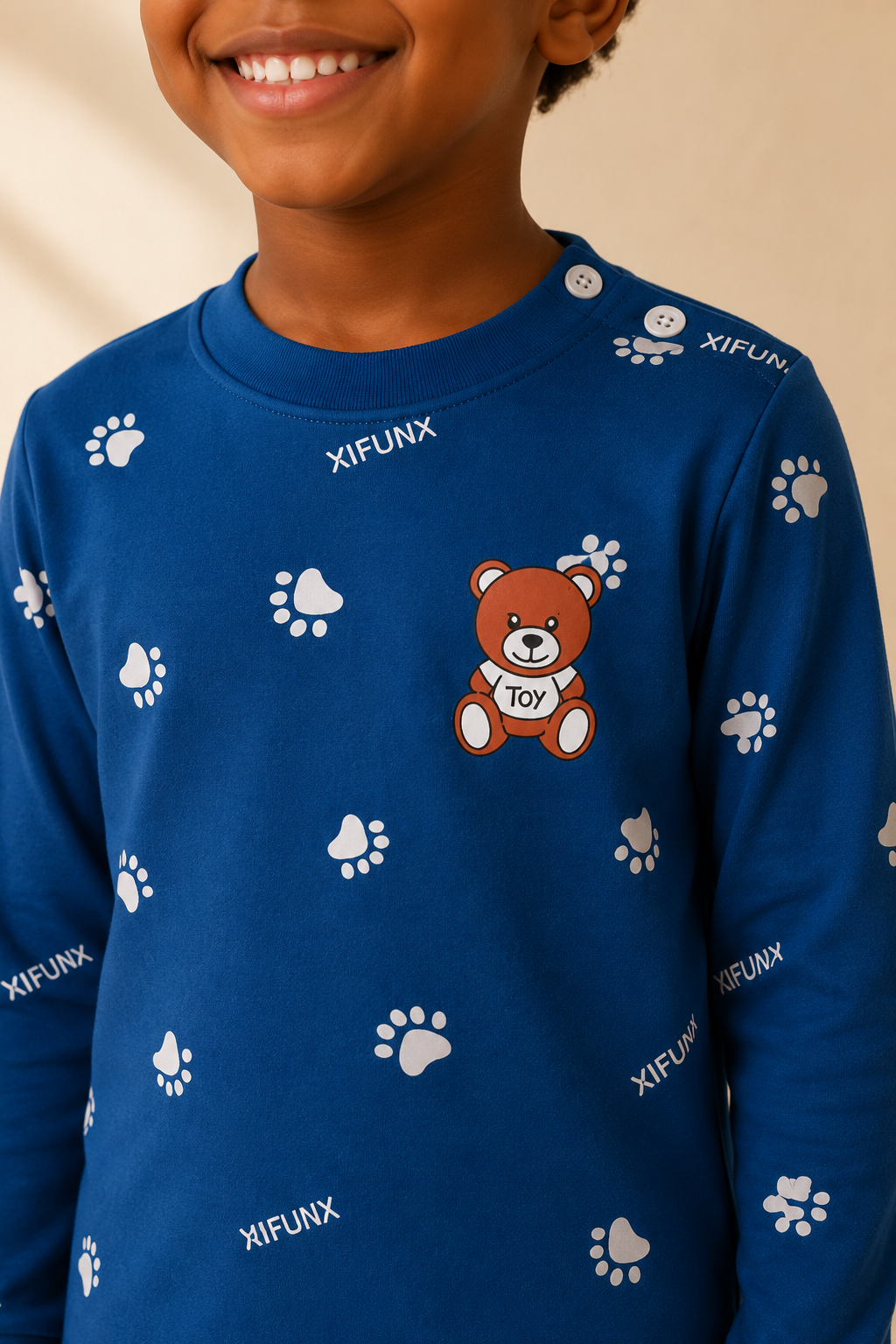 Pyjama coton garçon | Ours