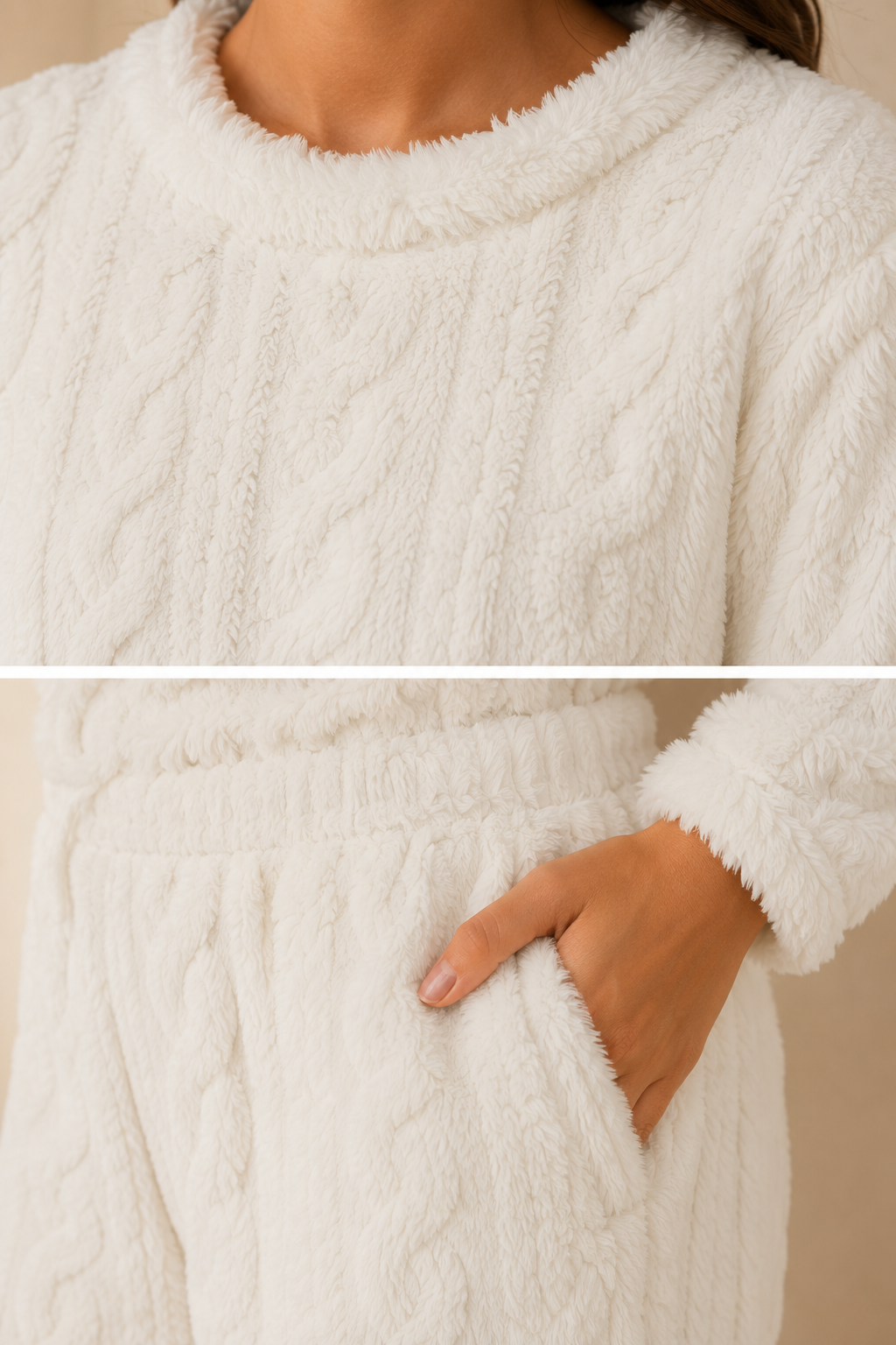 Ensemble pyjama polaire femme | Divine