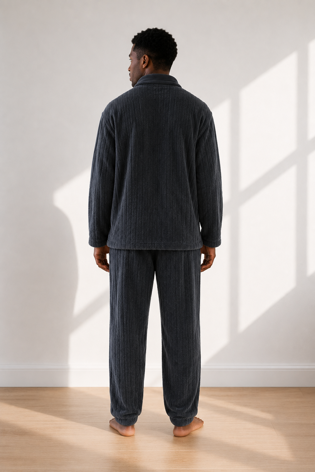 Ensemble pyjama polaire homme | Hivernal