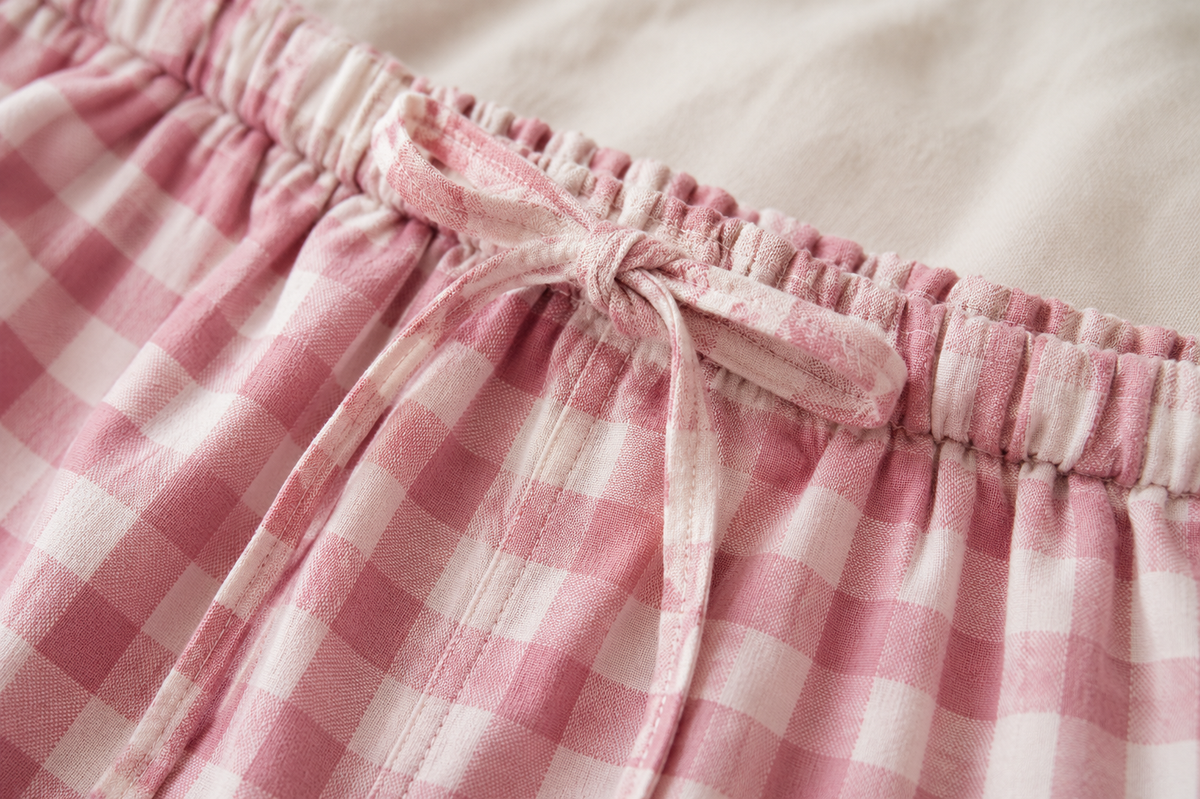 Short de pyjama à carreaux femme | Méline