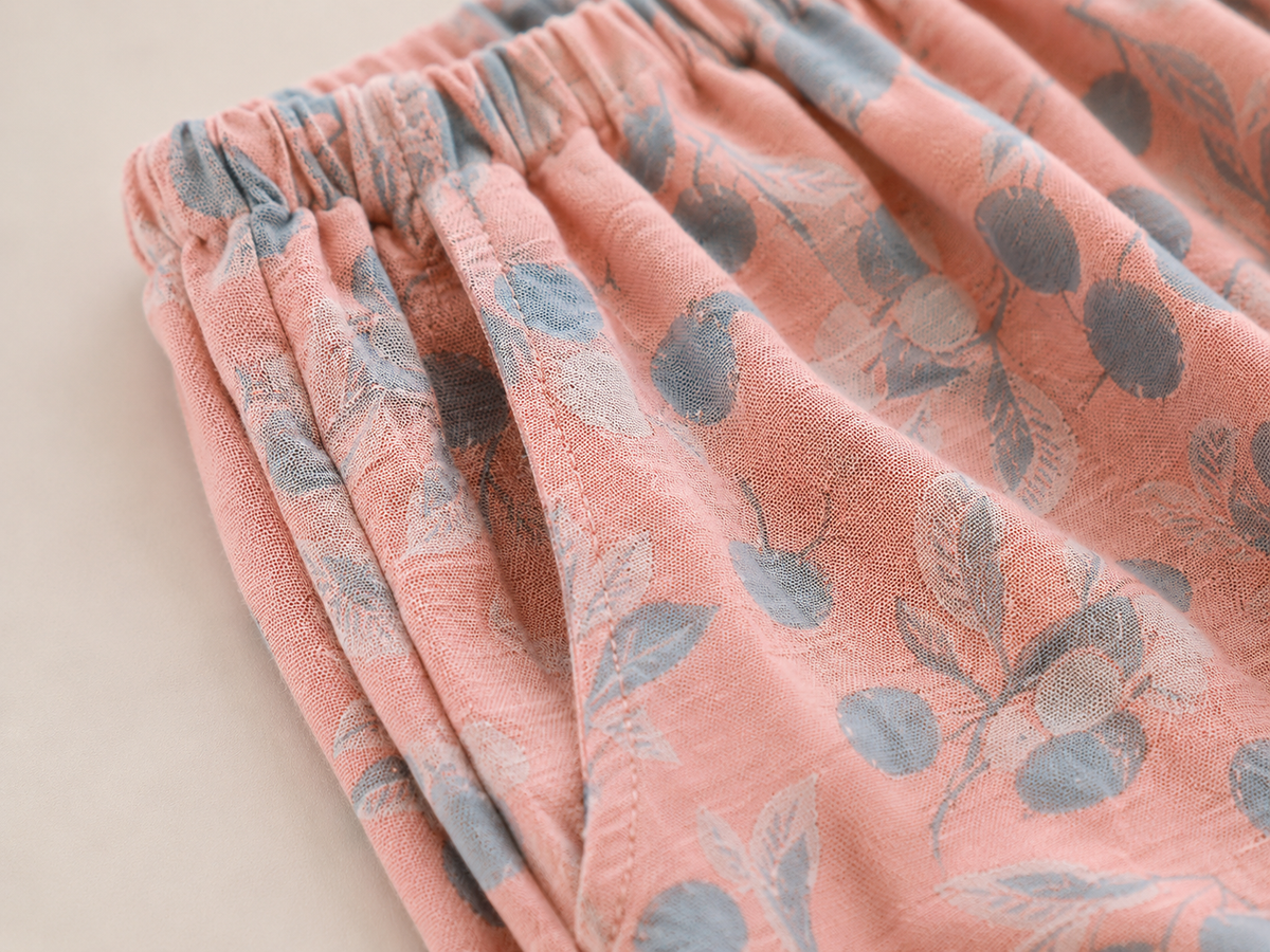 Short de pyjama en coton femme | Eden