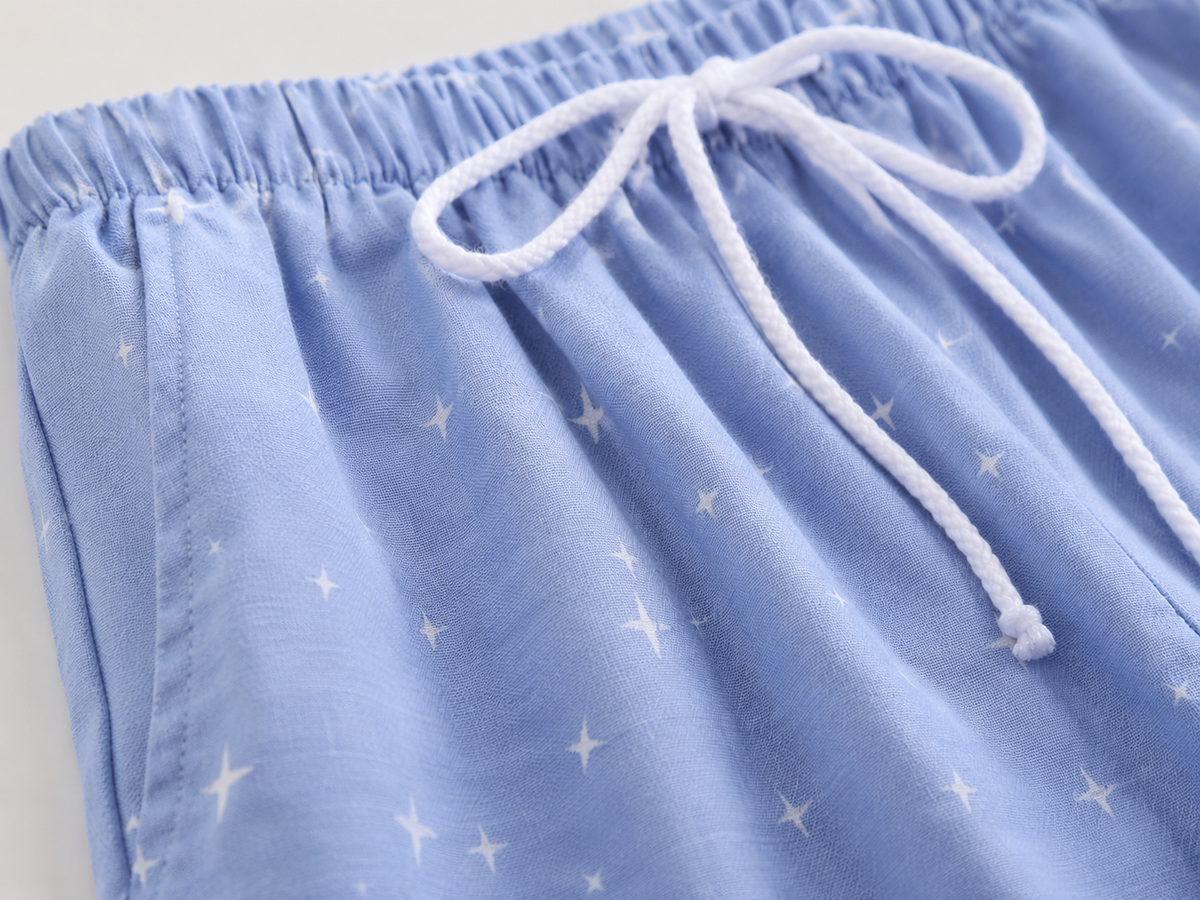 Short de pyjama homme | Imprimé étoiles