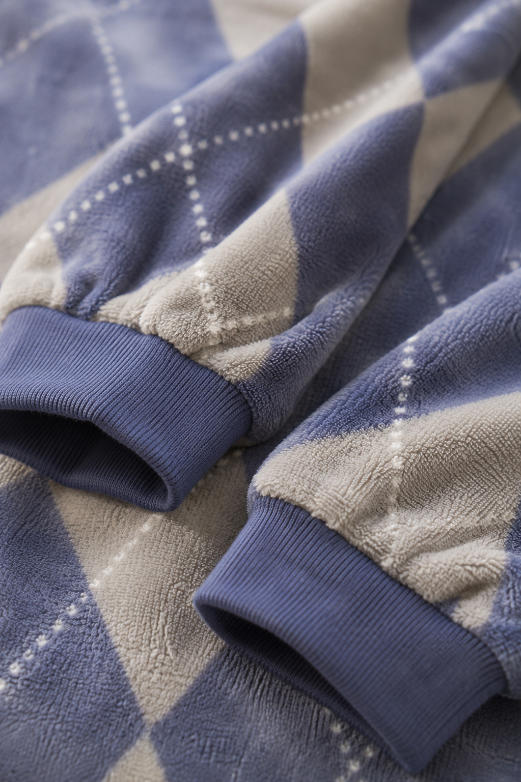 Ensemble pyjama polaire homme | Losange