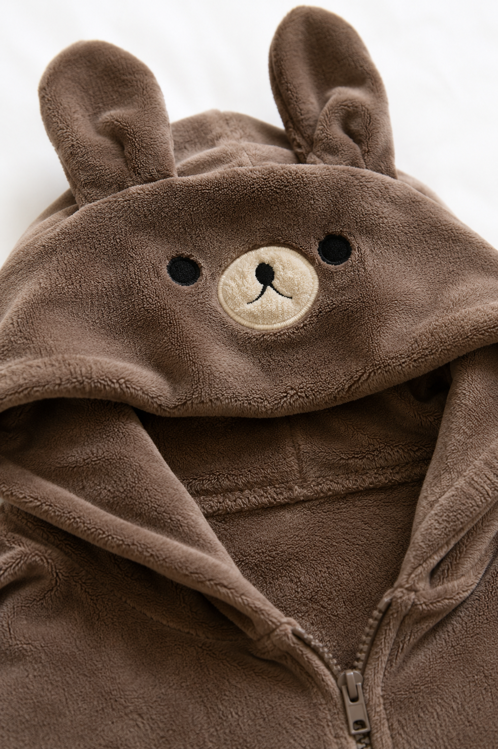 Pyjama polaire à capuche homme | Ours