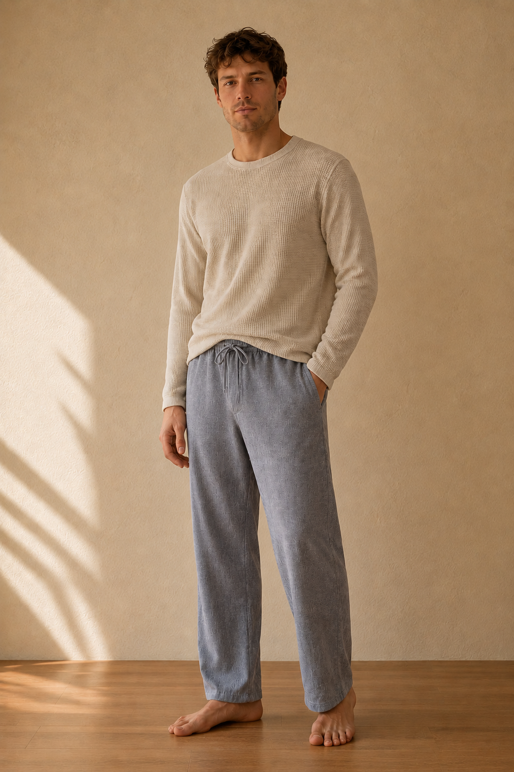 Pantalon de pyjama en coton homme | Chalet