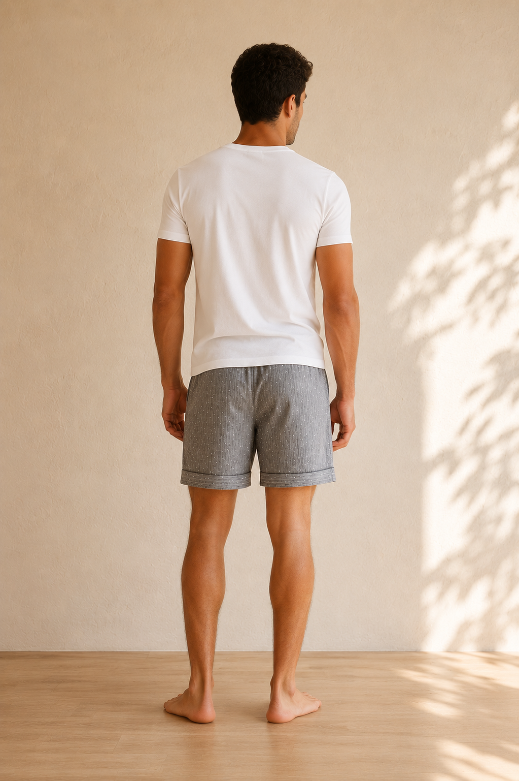 Short de pyjama homme | Imprimé points