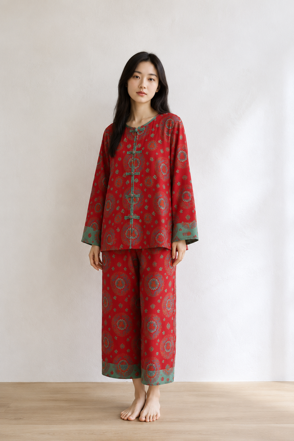 Pyjama kimono en coton femme | Impérial