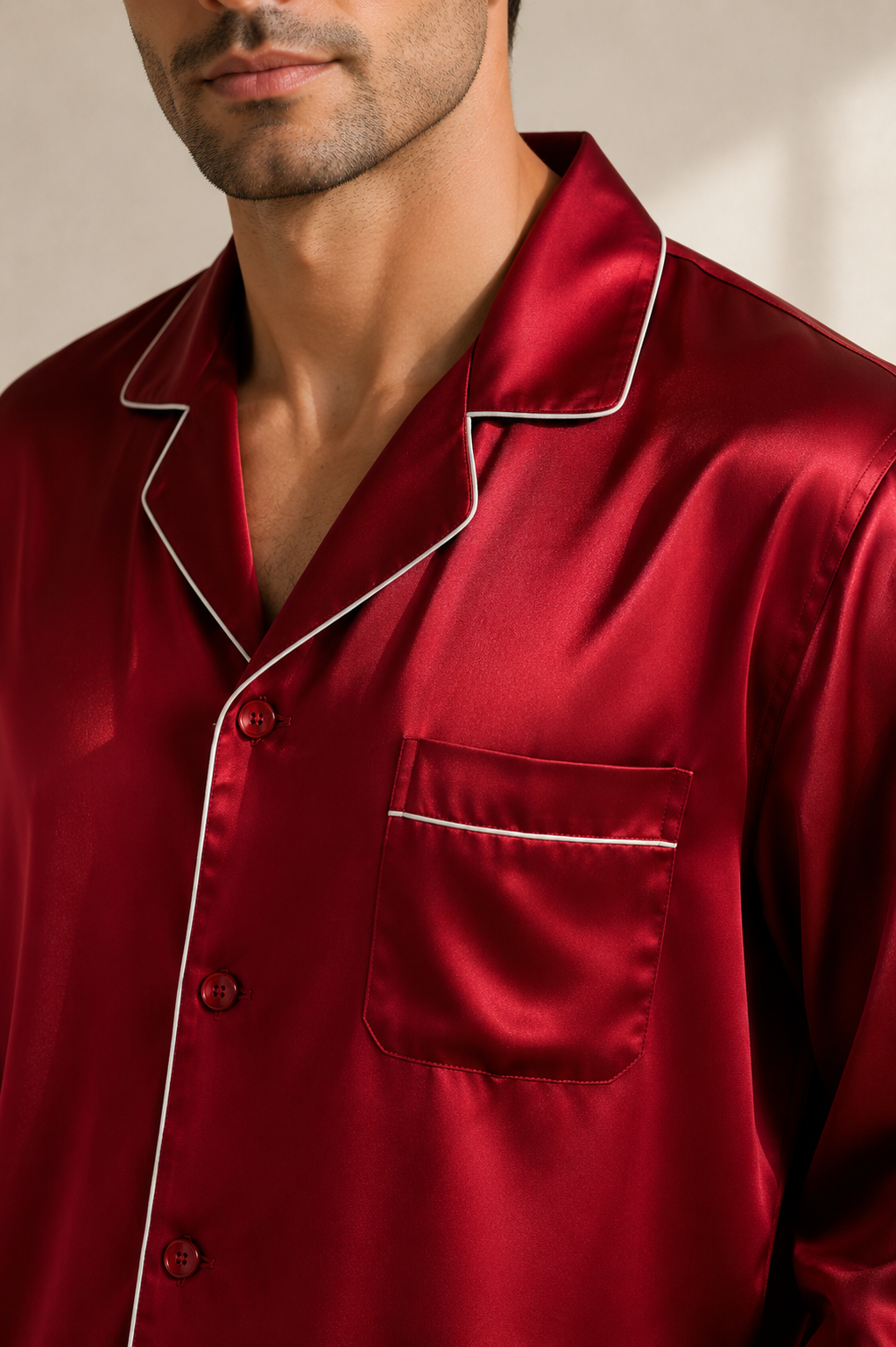Pyjama en soie de mûrier homme | Noam