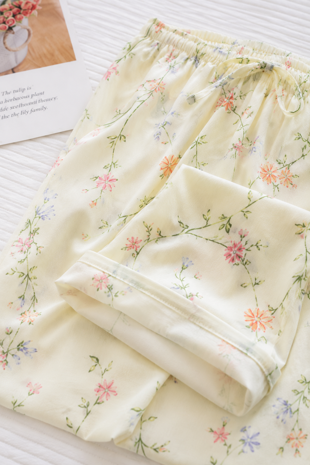 Pantalon de pyjama en coton femme | Cottage