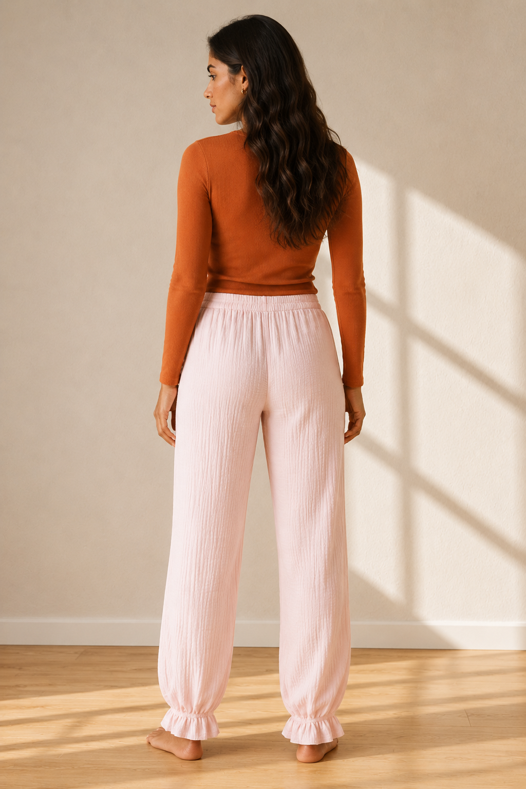 Pantalon de pyjama en coton femme | Velune
