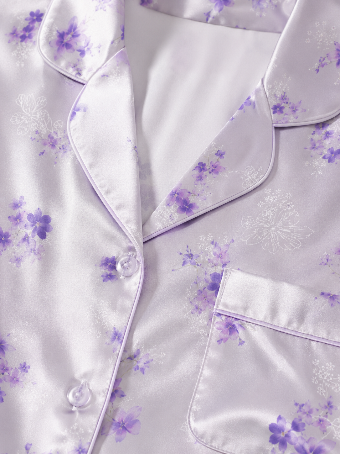 Pyjama en soie femme | Émeraude