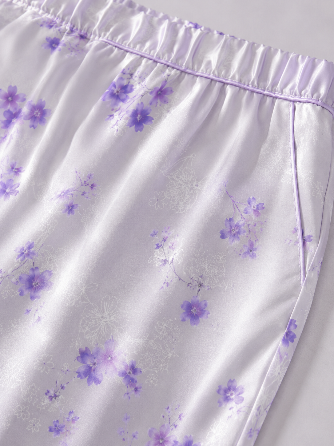 Pyjama en soie femme | Émeraude