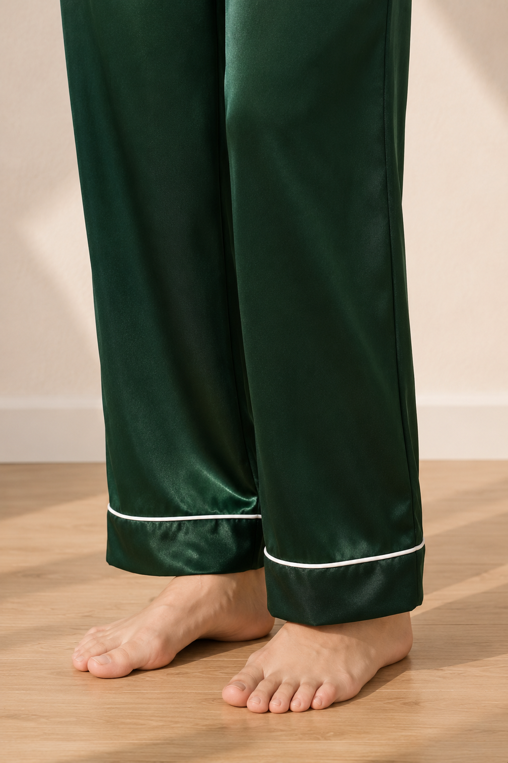 Pyjama en soie grande taille femme | Isya