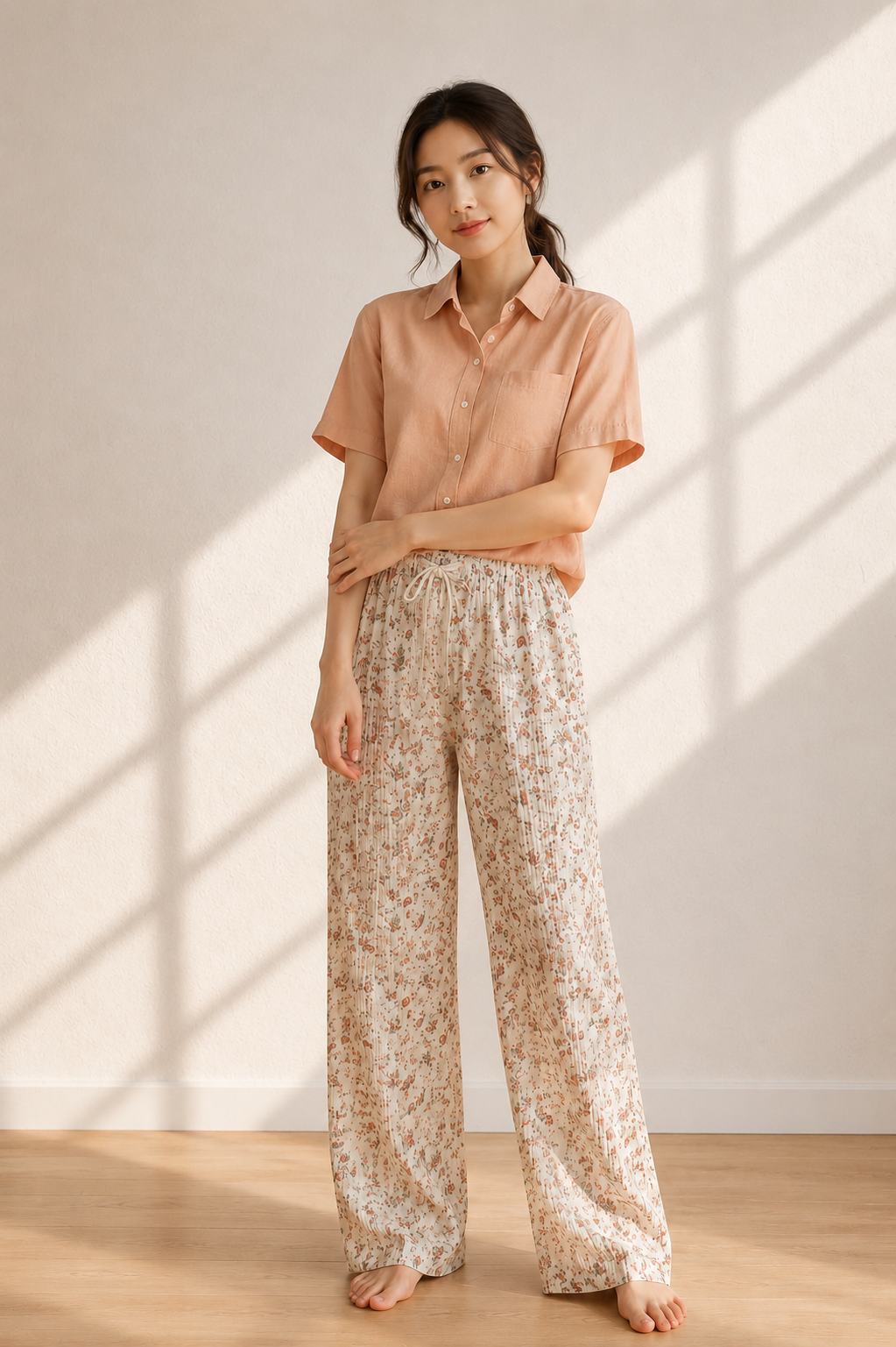 Pantalon de pyjama femme léger | Floréal