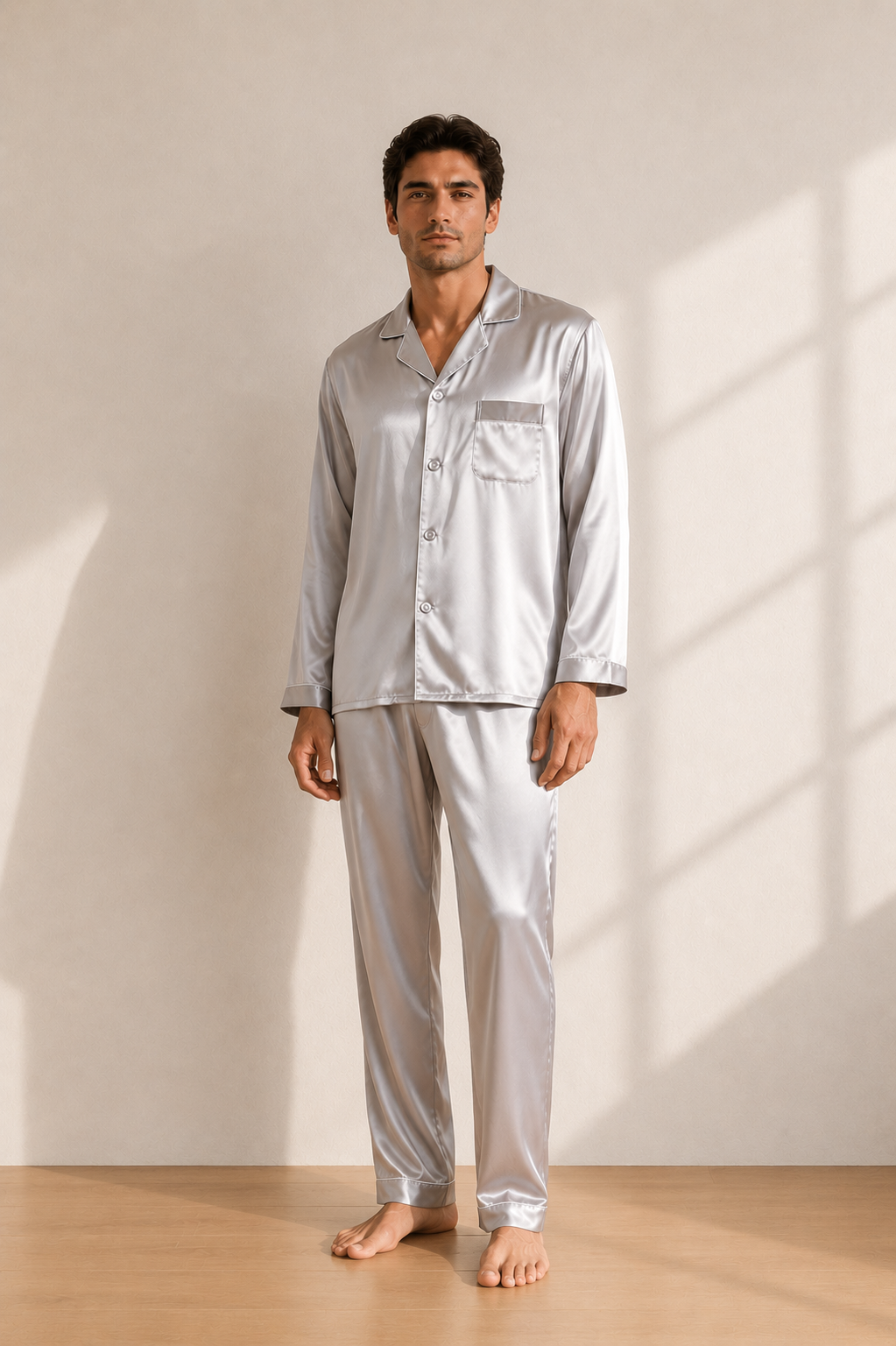 Pyjama en soie de mûrier homme | Noam