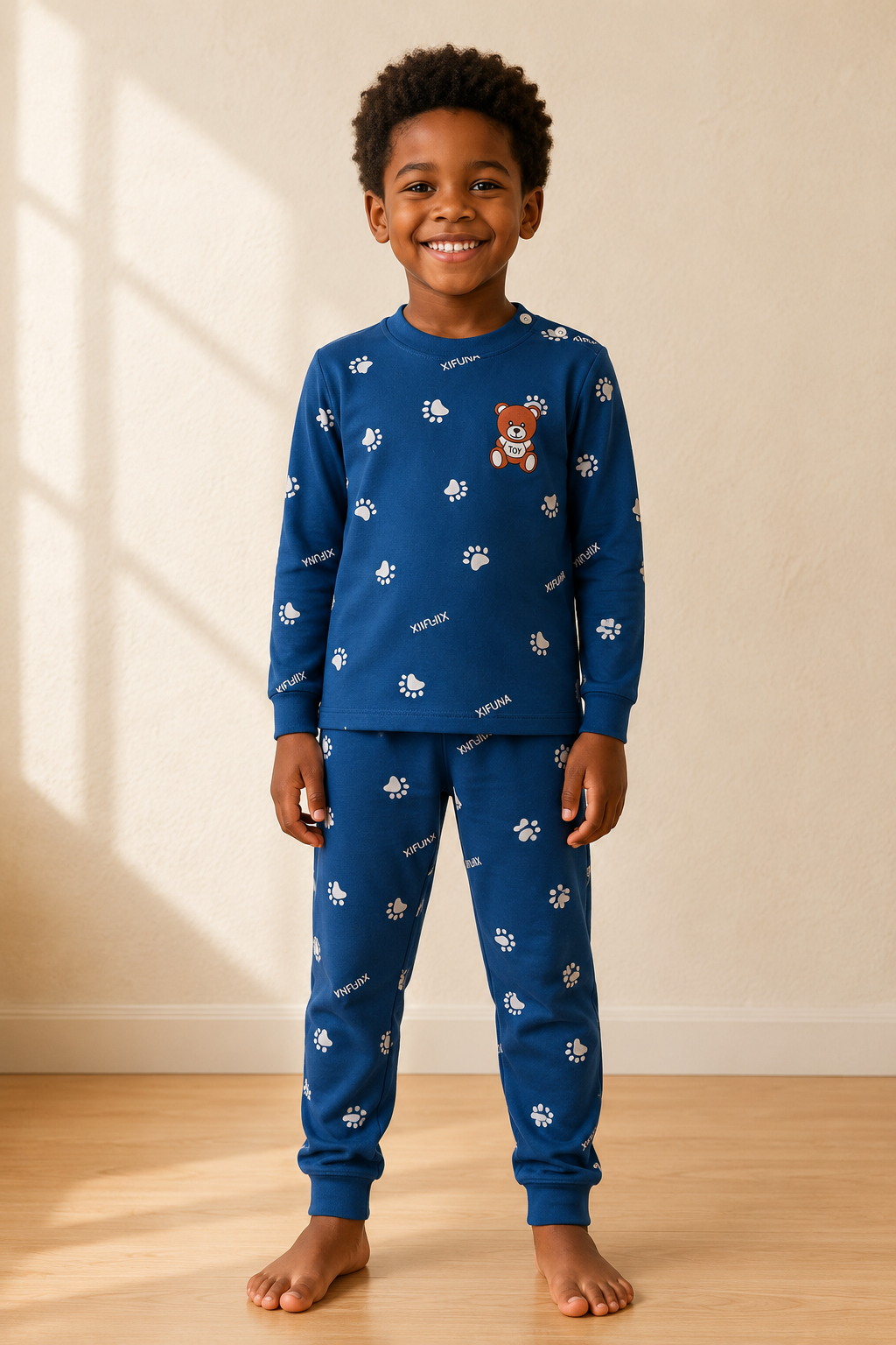 Pyjama coton garçon | Ours