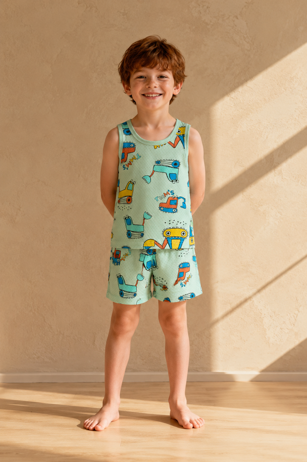 Pyjama coton garçon | Construction