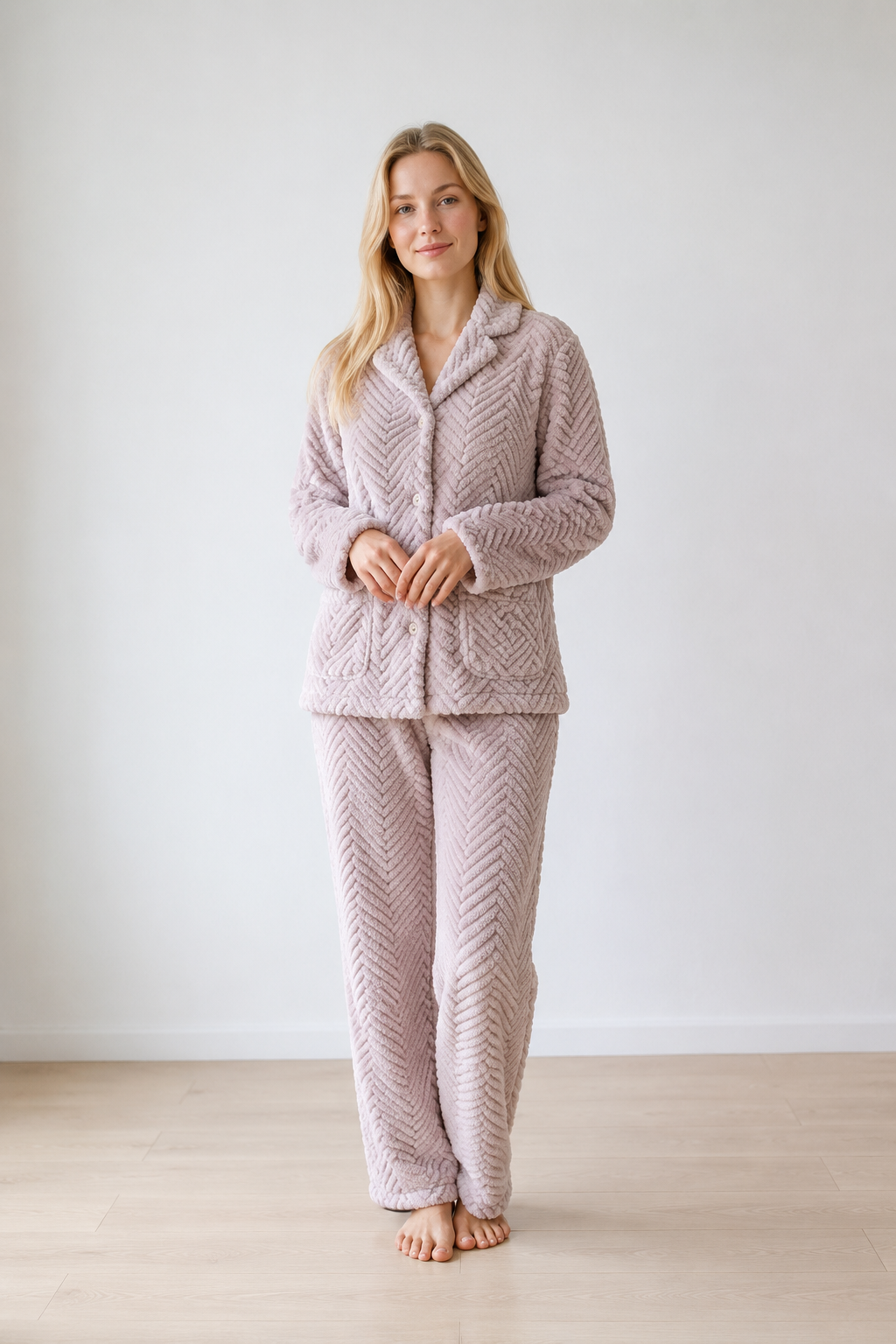 Ensemble pyjama polaire femme | Flocon