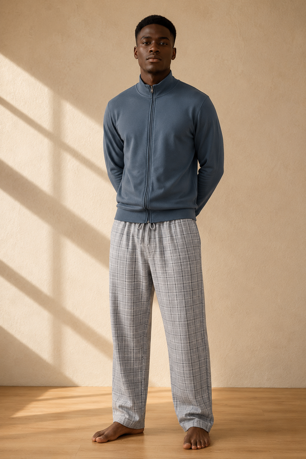 Pantalon de pyjama à carreaux homme | Boréal