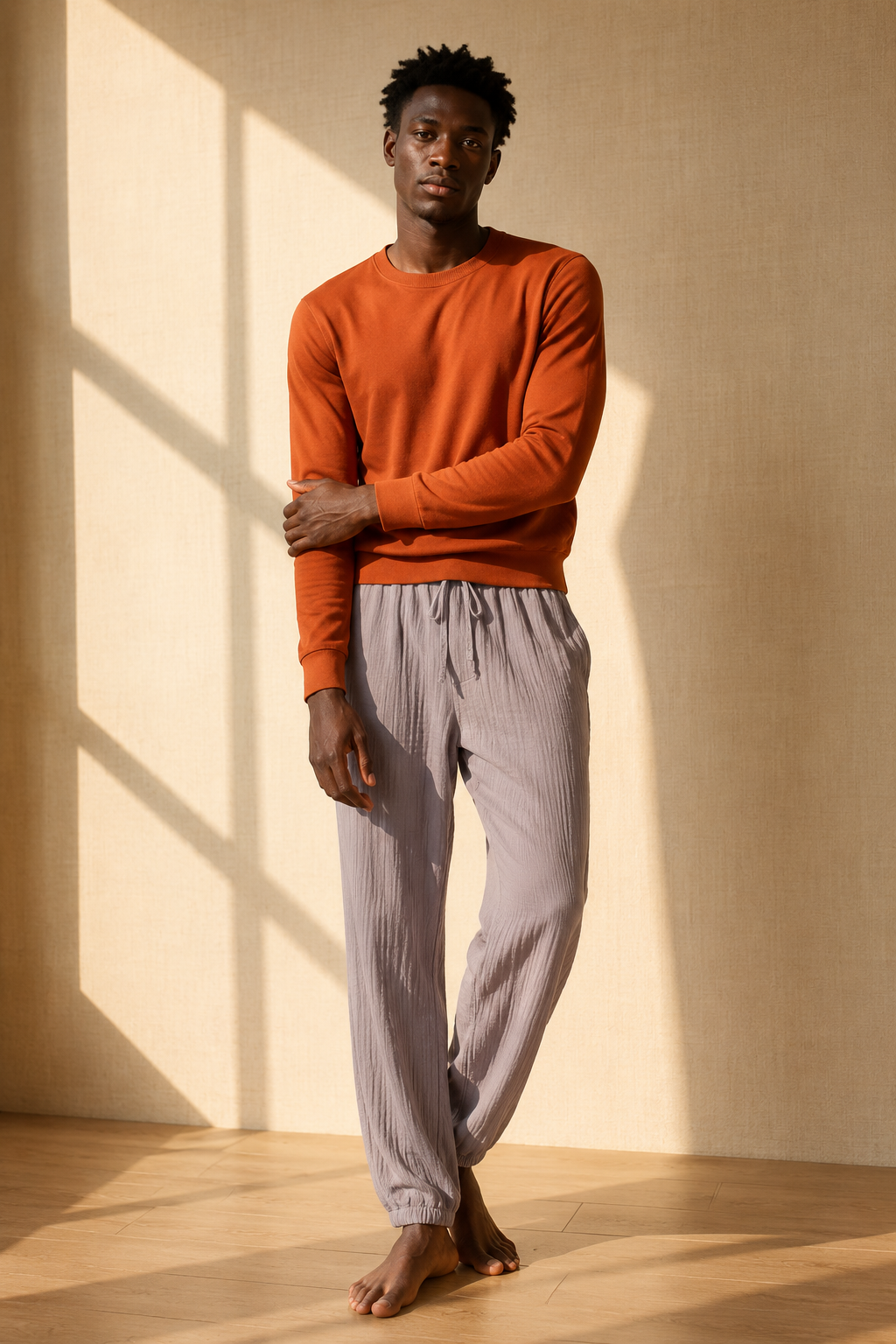 Pantalon de pyjama 100% coton homme | Horizon