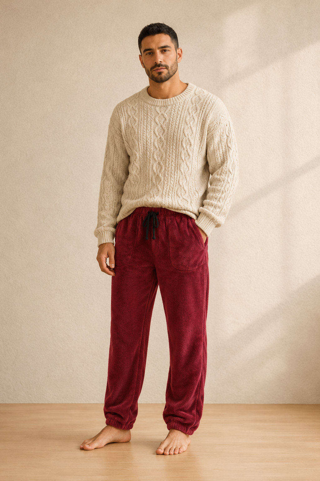 Pantalon pyjama polaire homme | Limo