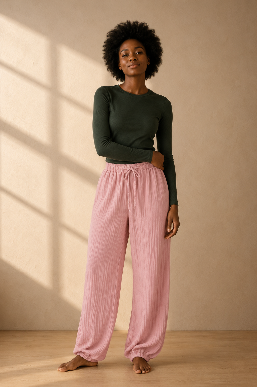 Pantalon de pyjama ample femme | Aura