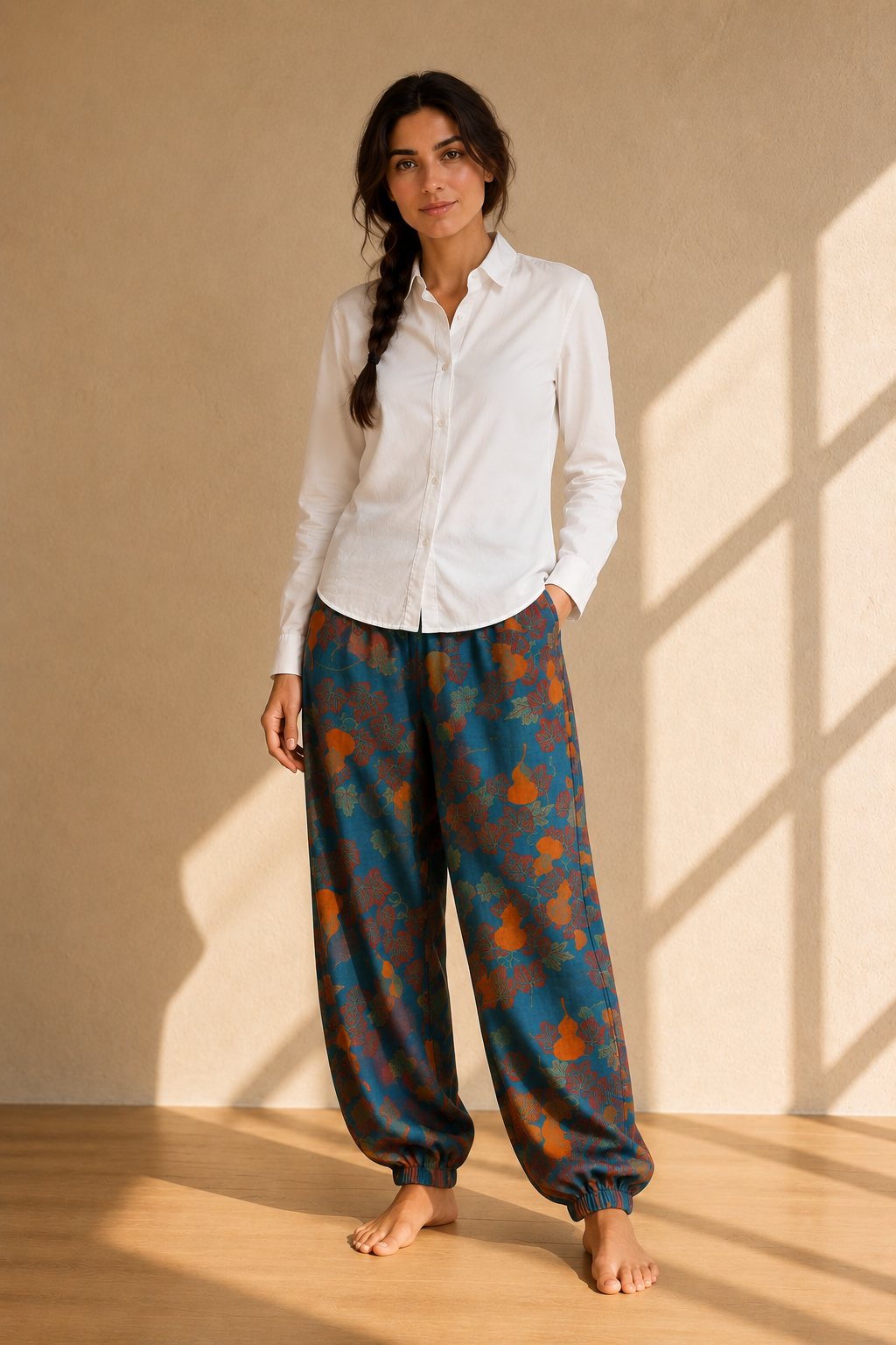 Pantalon de pyjama en coton femme | Nomad