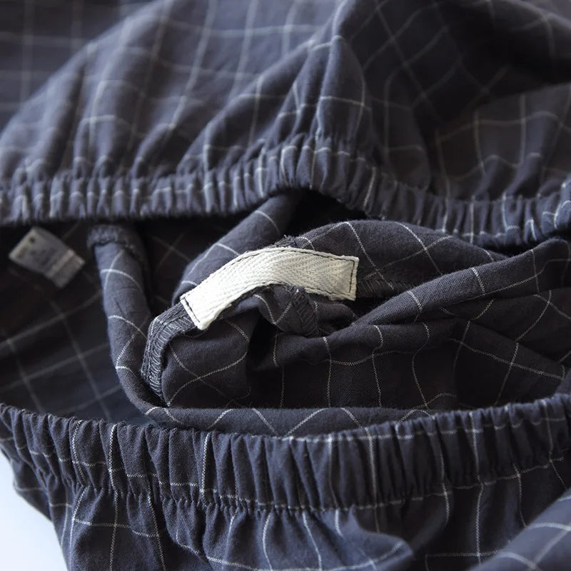 Pyjama court en coton homme | Nautic