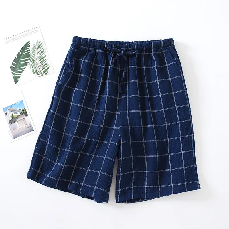 Short de pyjama homme à carreaux | Nolam