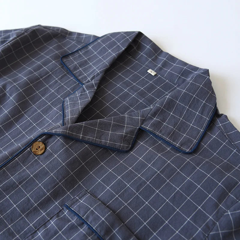 Pyjama court en coton homme | Nautic