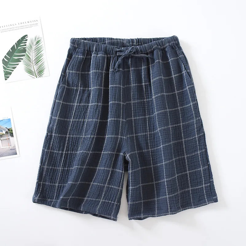 Short de pyjama homme à carreaux | Nolam