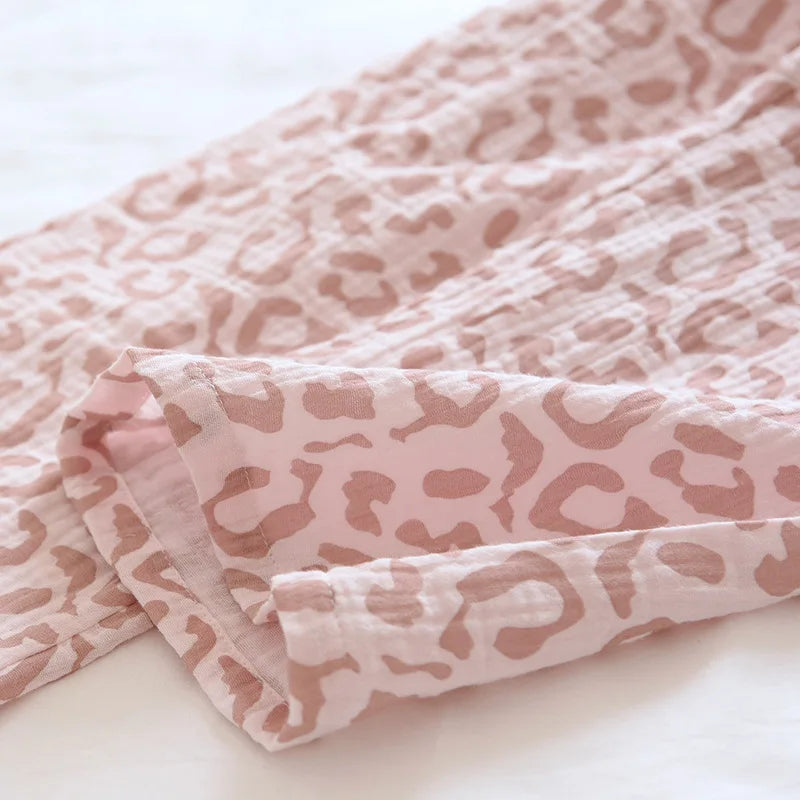 Pantalon de pyjama imprimé léopard femme | Safari