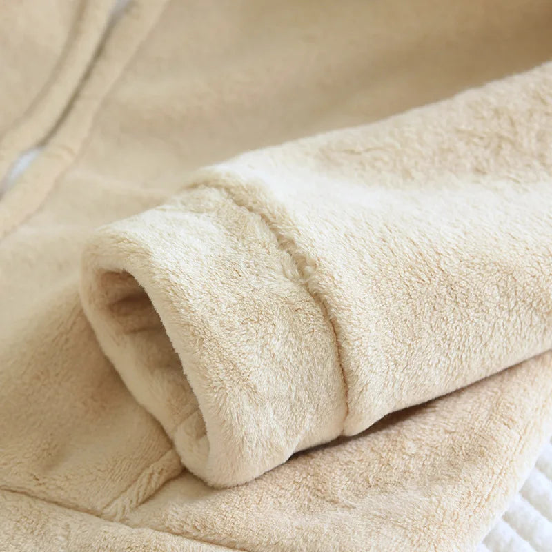 Pyjama polaire à capuche femme | Ours