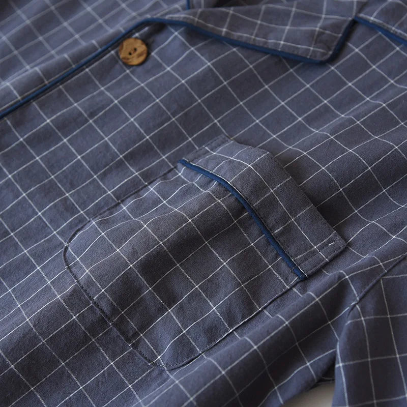 Pyjama court en coton homme | Nautic