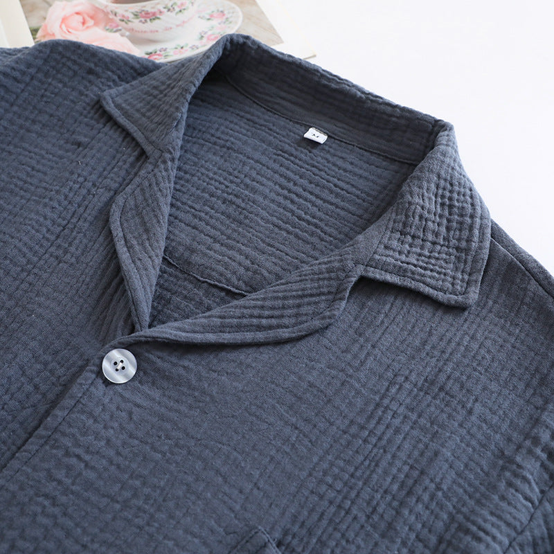 Pyjama court en coton homme | Milo
