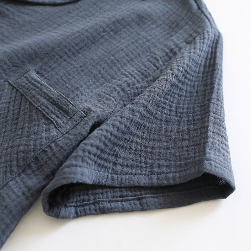 Pyjama court en coton homme | Milo