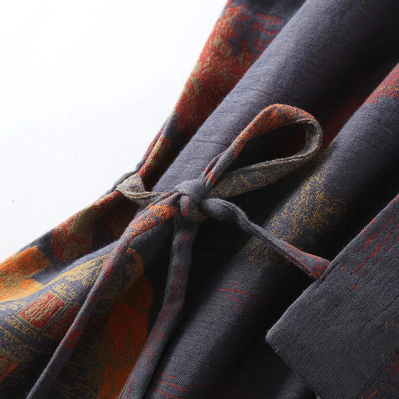 Pyjama kimono en coton homme | Saka
