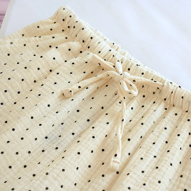 Pantalon de pyjama à points femme | Faune
