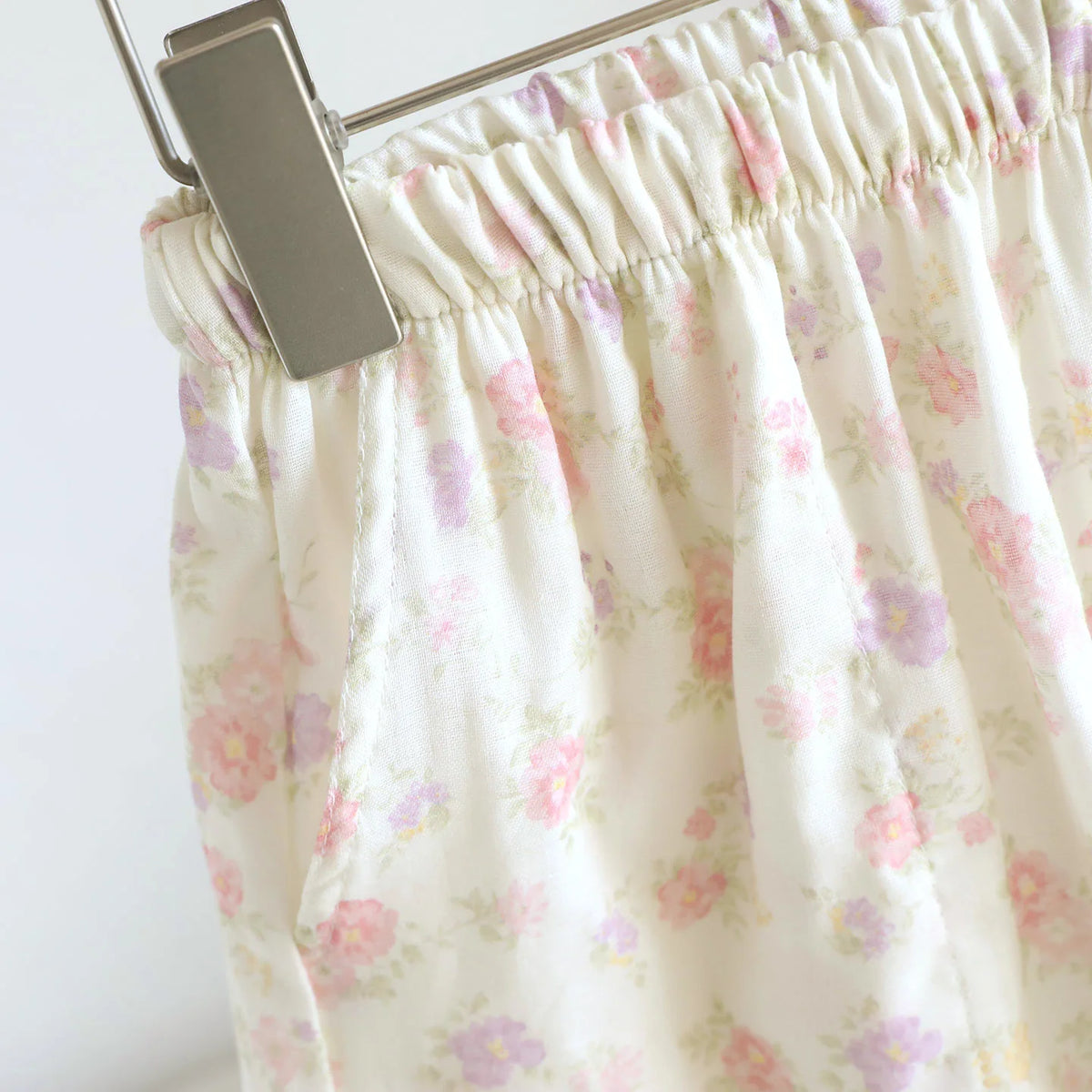 Short de pyjama en coton femme | Imprimé Floral