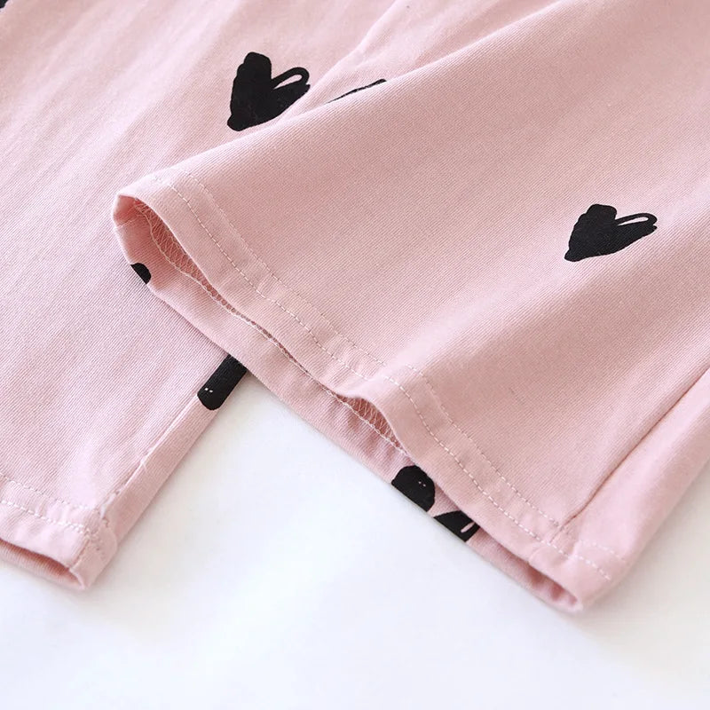 Pantalon de pyjama femme | Imprimé cœur