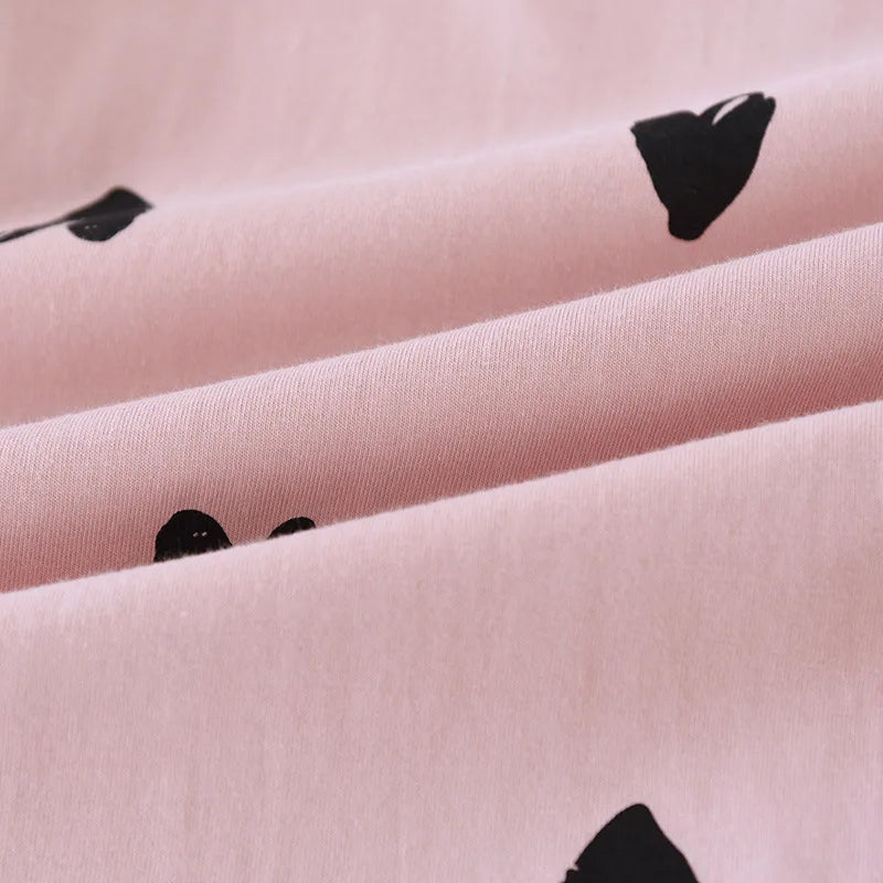 Pantalon de pyjama femme | Imprimé cœur