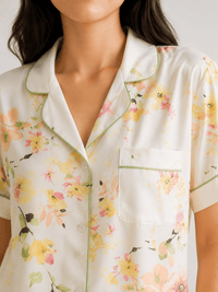 Ensemble pyjama femme | Imprimé fleurs