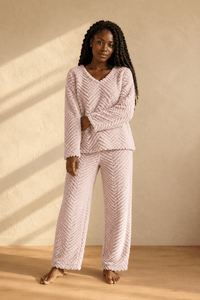 Ensemble pyjama polaire femme | Brume