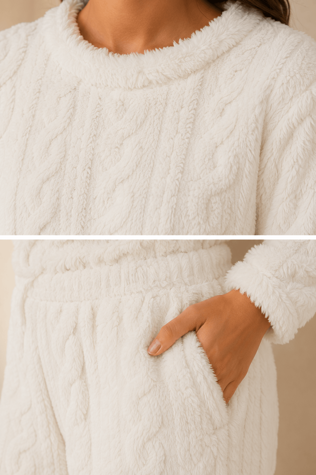 Ensemble pyjama polaire femme | Divine