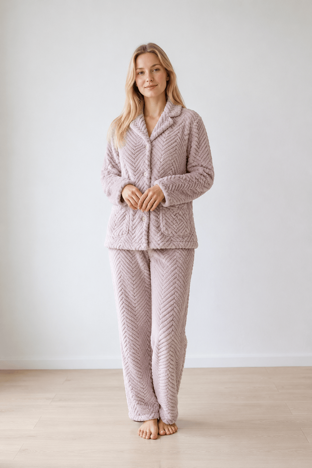 Ensemble pyjama polaire femme | Flocon