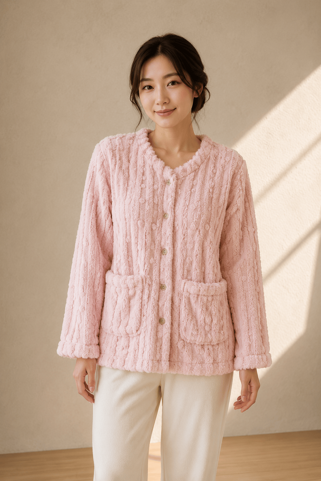 Haut de pyjama hiver femme Sous-bois | Nyrvane