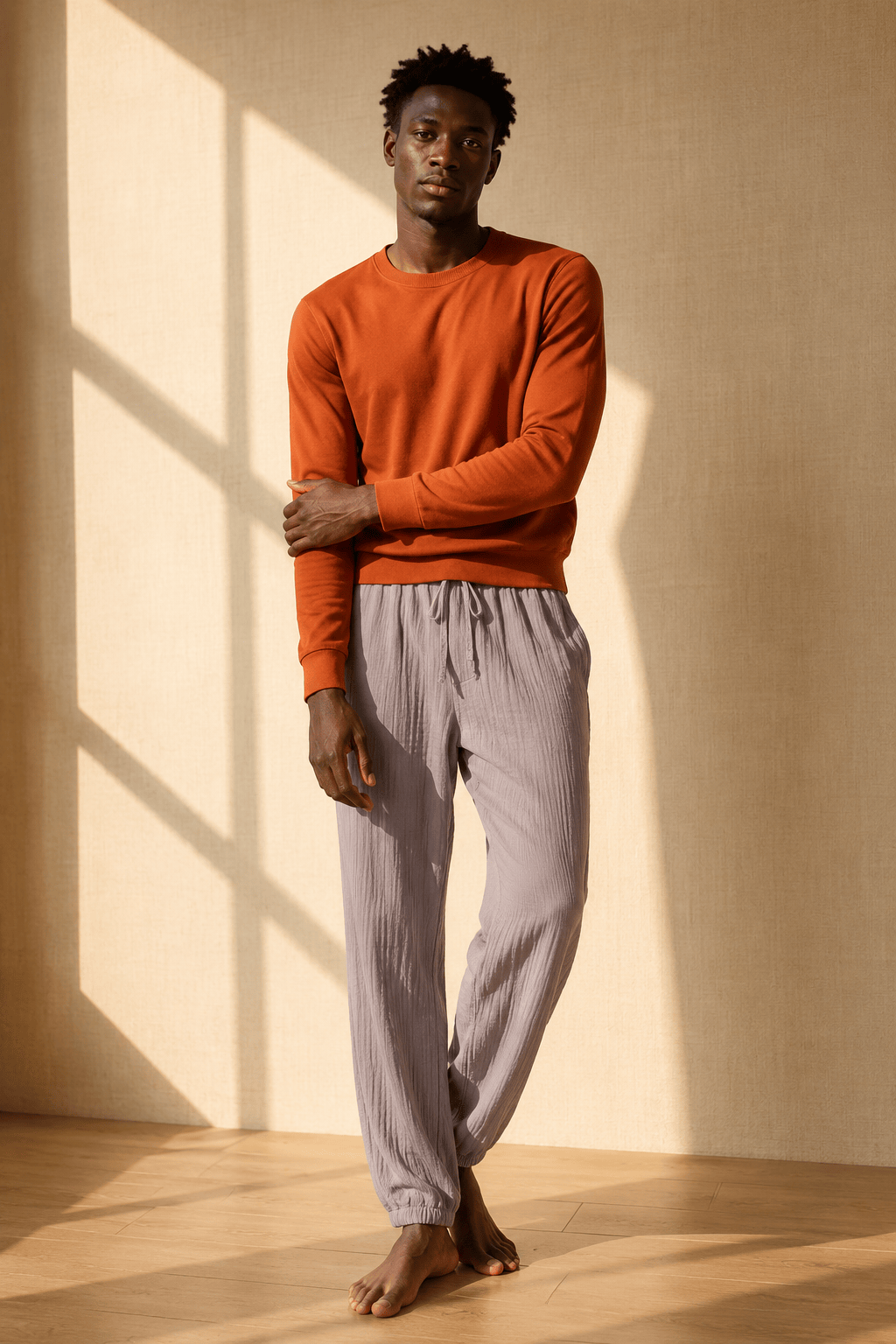 Pantalon de pyjama 100% coton homme | Horizon